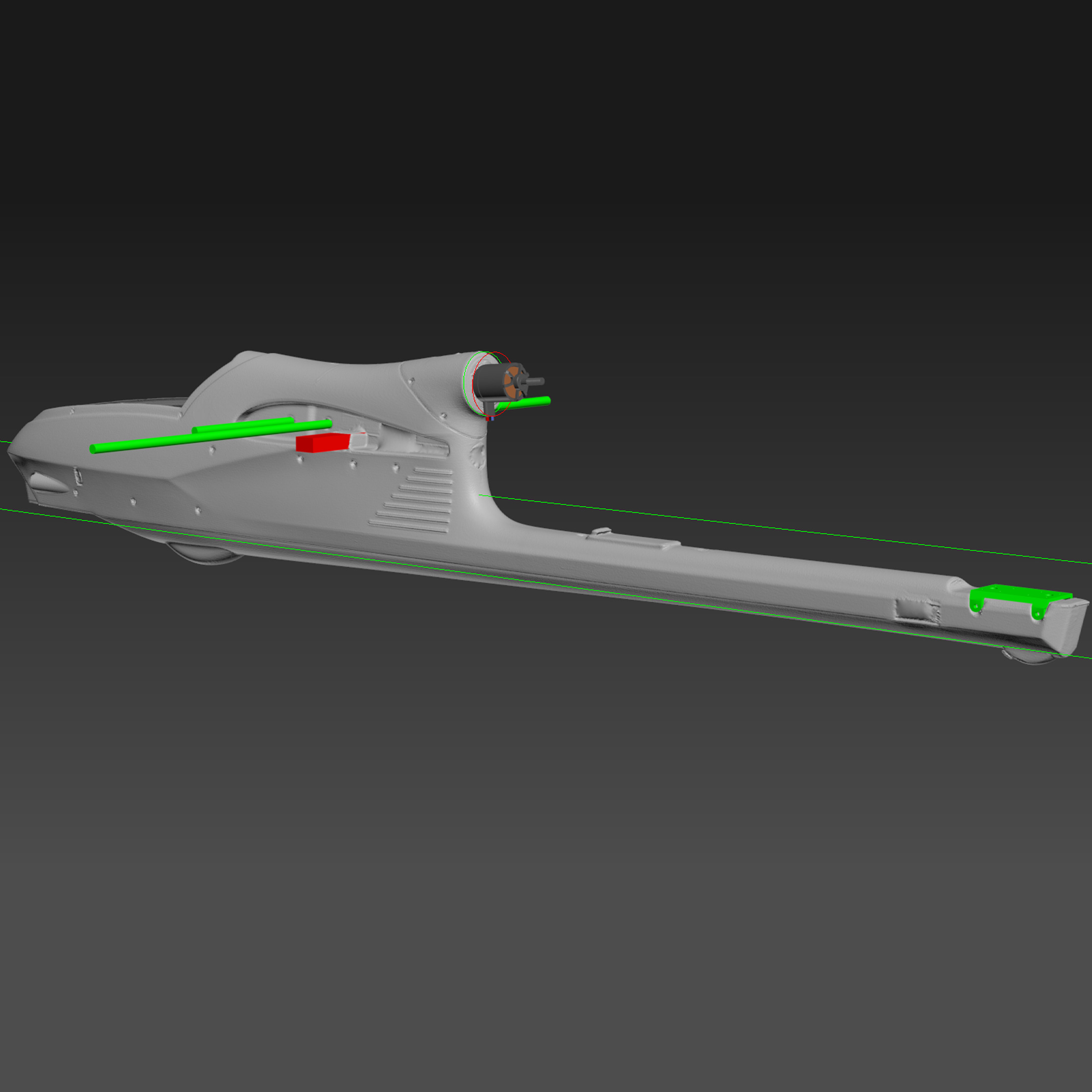 Volantex Ranger 2000 body 3D Scan creative kit 3D print model_10