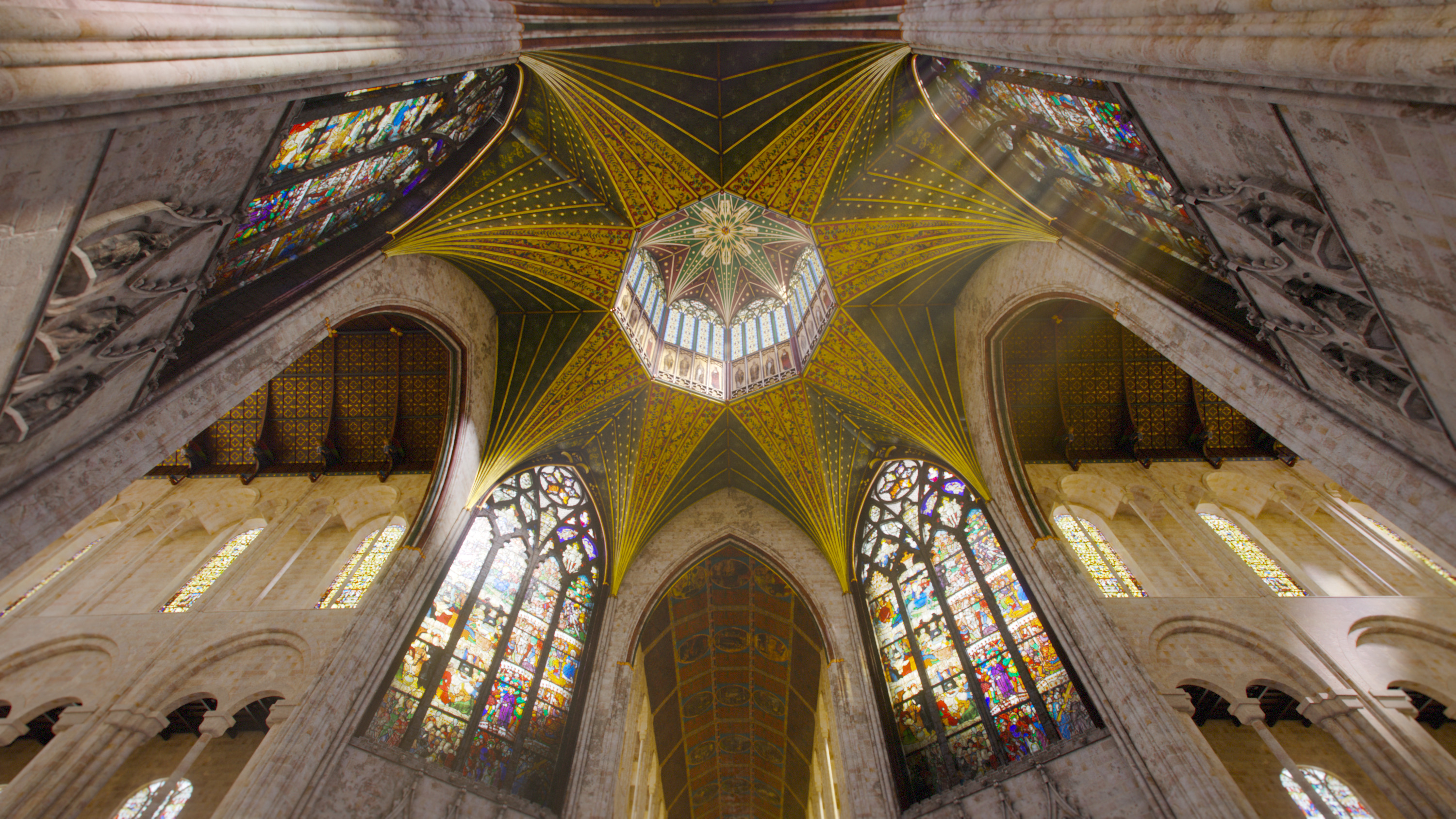 Medieval Church Vault - ONLY 3D model_4