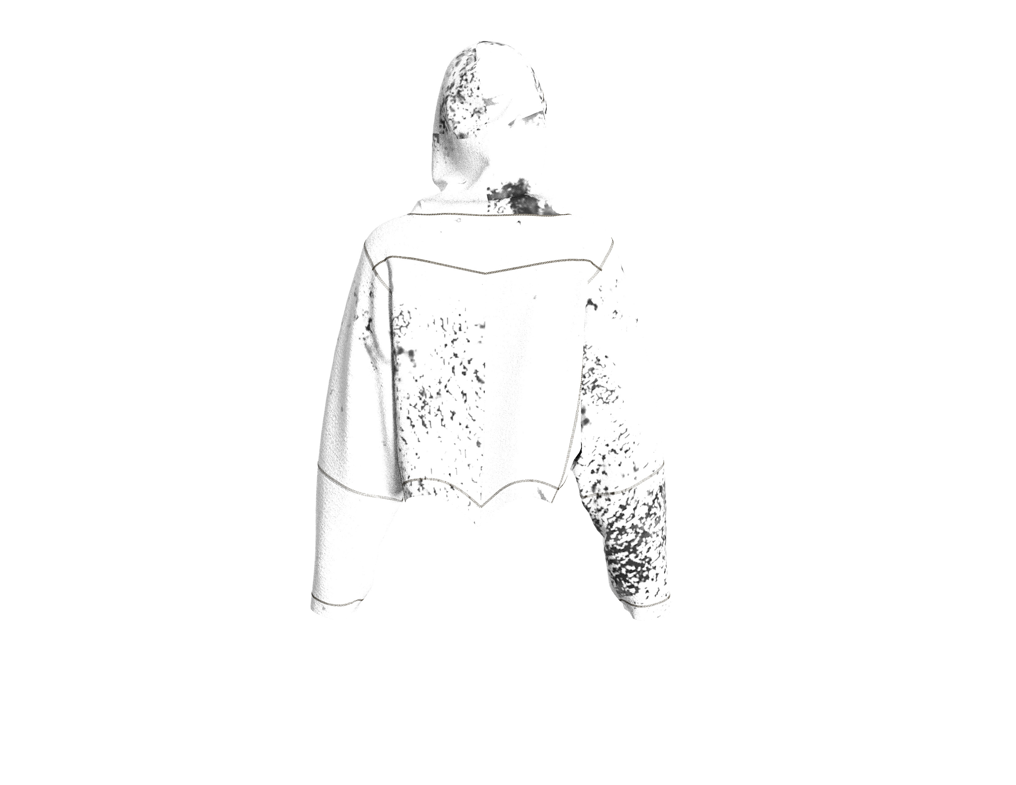 82 hoodie pattern for women 3D print model_4