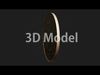 Finland 20 penni coin Low-poly 3D model_1