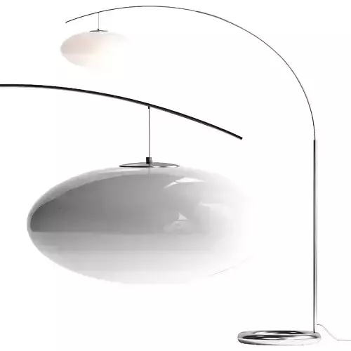Westwing Collection Aikido Arc Floor Lamp 3D model