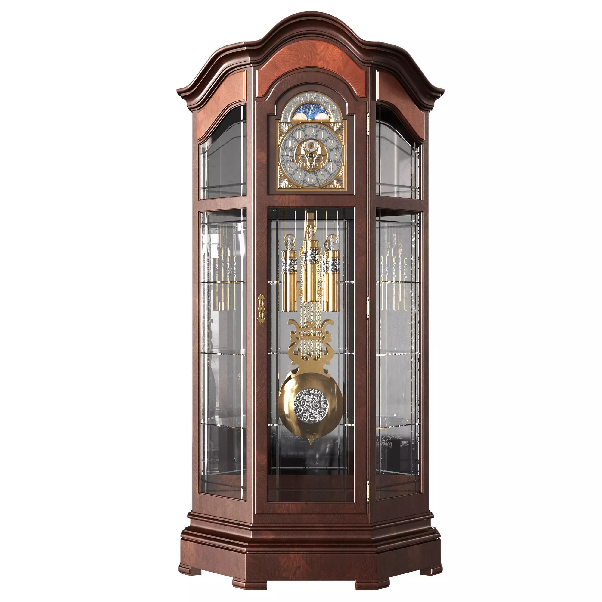 Howard Miller Floor Clock 3D model_0