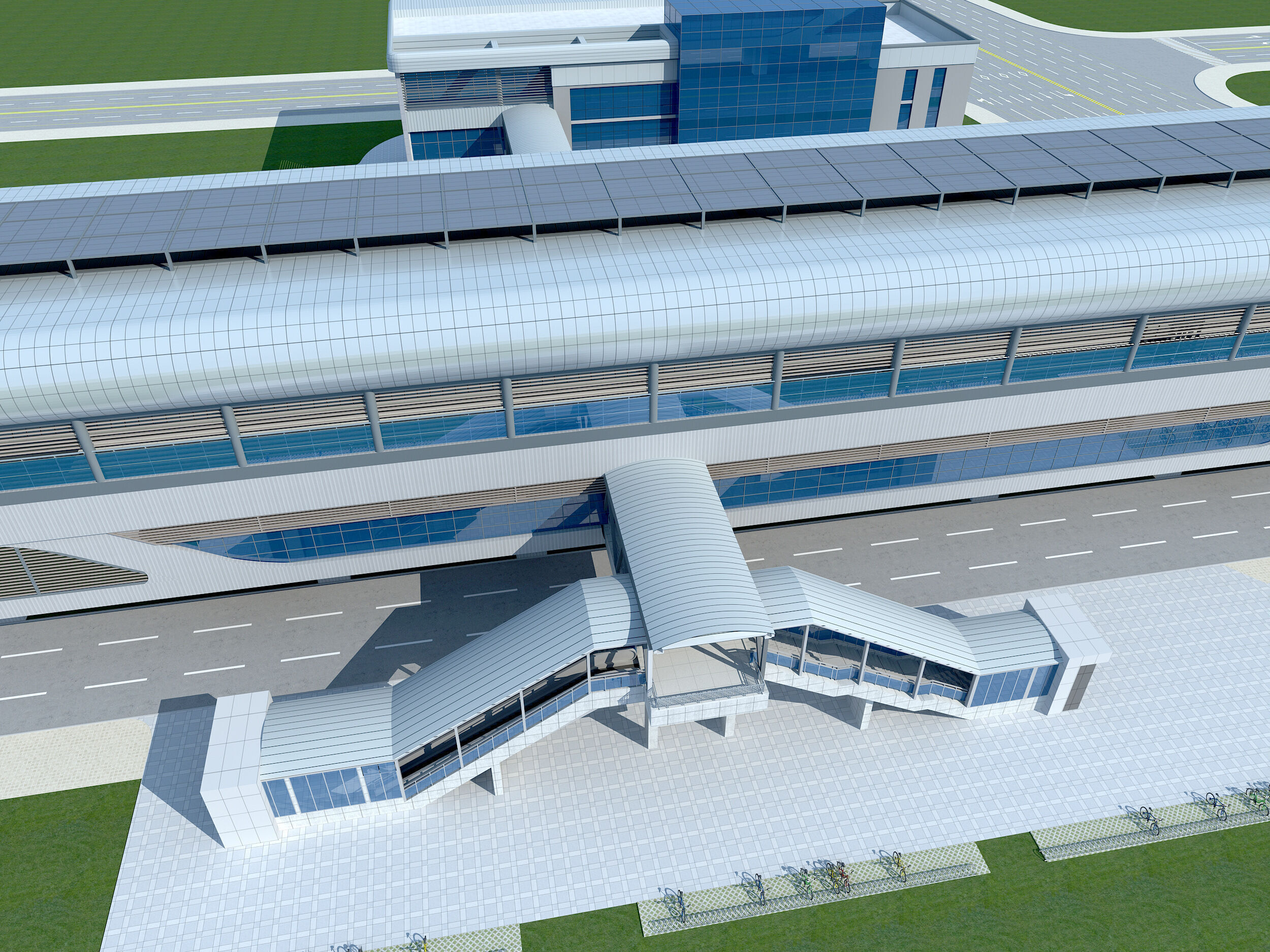 Metro Station 3D model_2