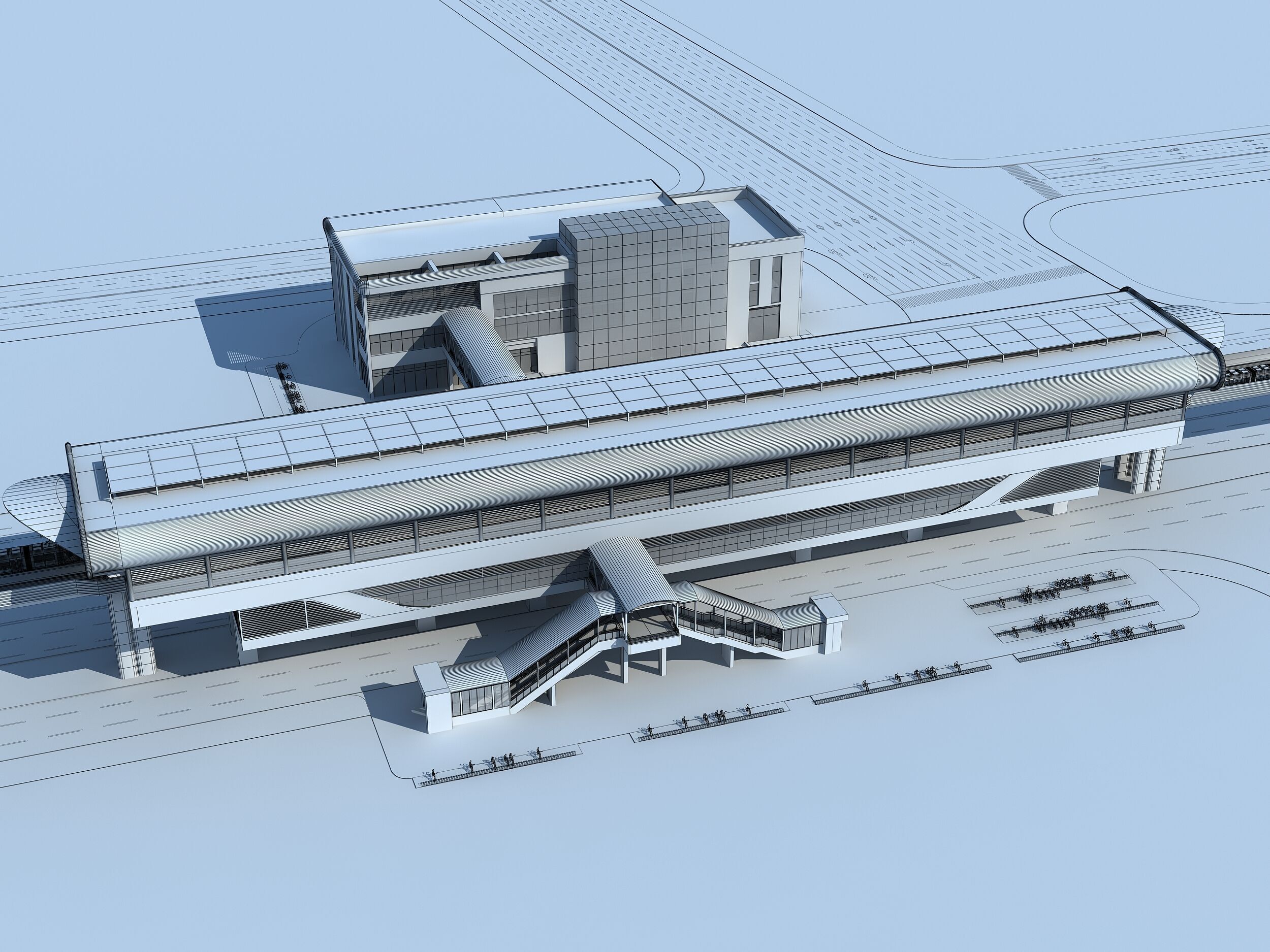 Metro Station 3D model_11