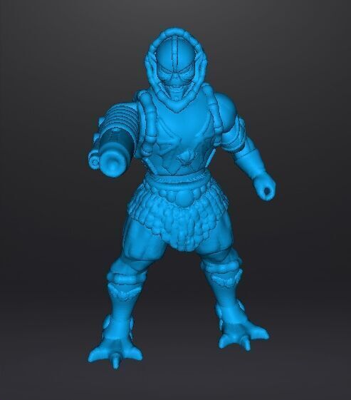 HORDAK CLASSIC MINIATURE MODEL FIGURE FOR FANTASY GAMES RPG DND 3D print model_11