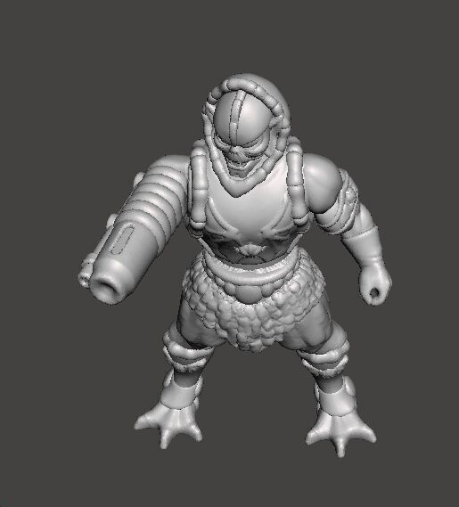 HORDAK CLASSIC MINIATURE MODEL FIGURE FOR FANTASY GAMES RPG DND 3D print model_6