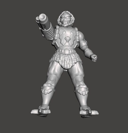 HORDAK CLASSIC MINIATURE MODEL FIGURE FOR FANTASY GAMES RPG DND 3D print model_7