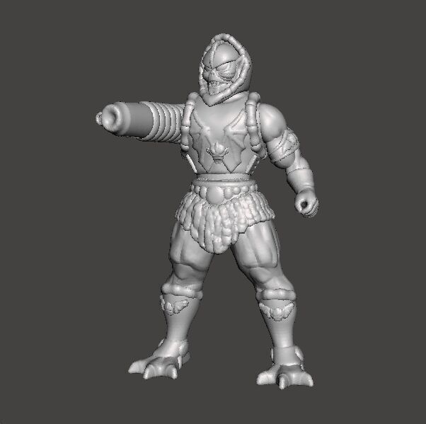 HORDAK CLASSIC MINIATURE MODEL FIGURE FOR FANTASY GAMES RPG DND 3D print model_1