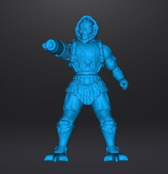 HORDAK CLASSIC MINIATURE MODEL FIGURE FOR FANTASY GAMES RPG DND 3D print model_8