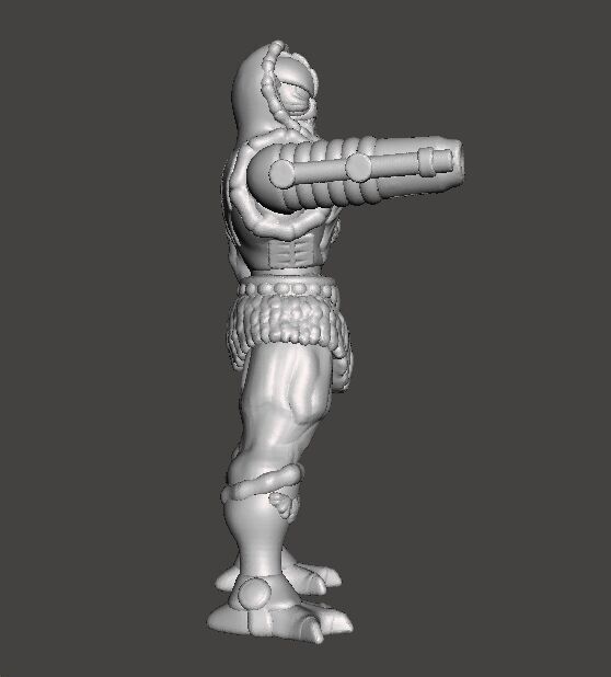 HORDAK CLASSIC MINIATURE MODEL FIGURE FOR FANTASY GAMES RPG DND 3D print model_4