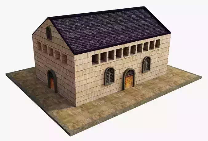 Ancient Pier Building