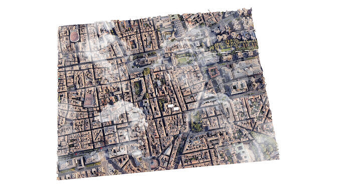 Bordeaux City in France 3D model 5