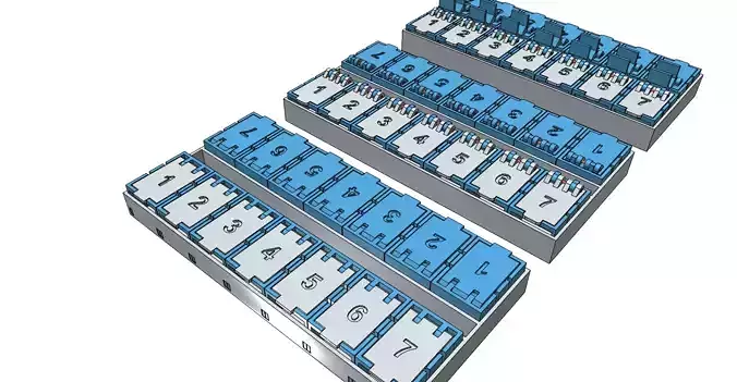 Pill box easy print without support