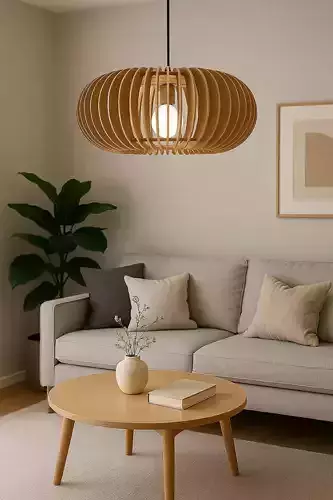 wood lamp pumpkin 3mm