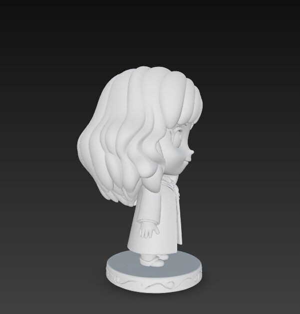 The Cute Side of the Smartest Witch in 3D 3D print model_14