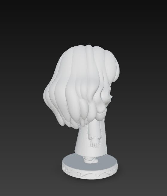 The Cute Side of the Smartest Witch in 3D 3D print model_15