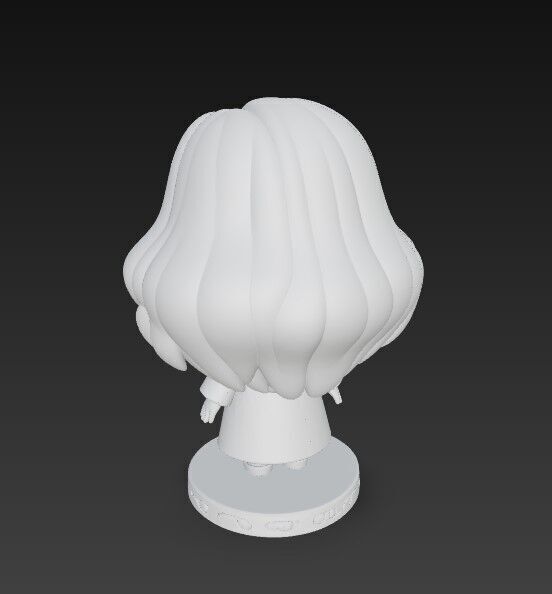 The Cute Side of the Smartest Witch in 3D 3D print model_2