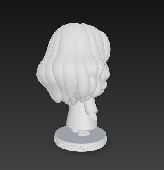 The Cute Side of the Smartest Witch in 3D 3D print model_16