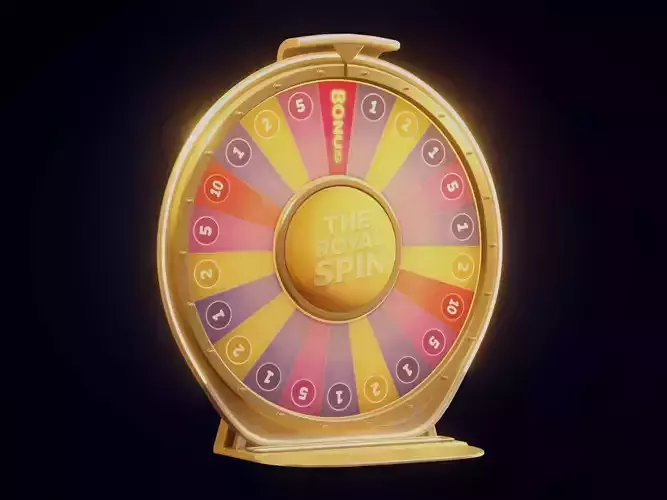 Wheel Of Fortune - For Virtual Casino Games 3D model