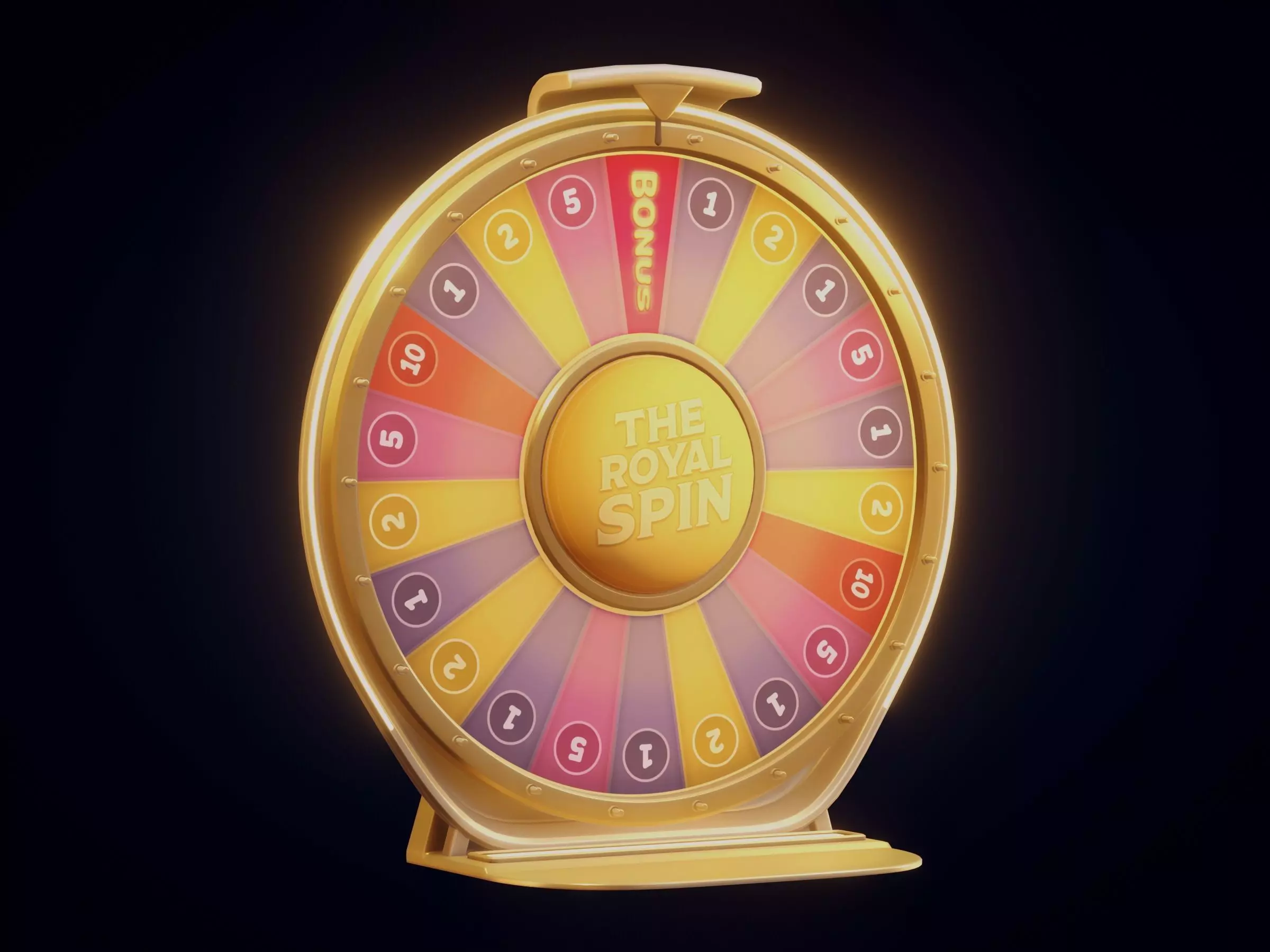 Wheel Of Fortune - For Virtual Casino Games 3D model
