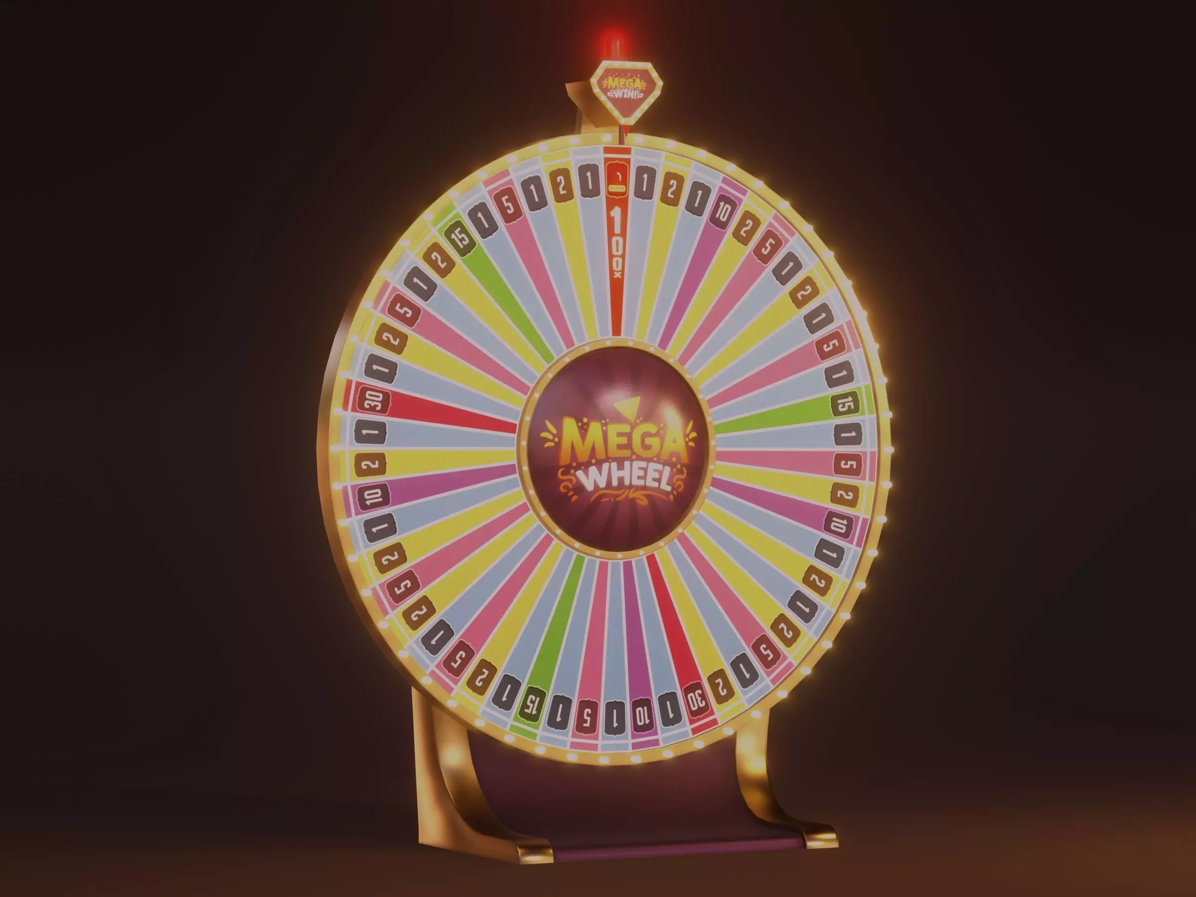 Wheel Of Fortune - Casino 3D model