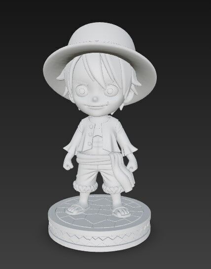 The Adorable Pirate Captain in 3D 3D print model_12