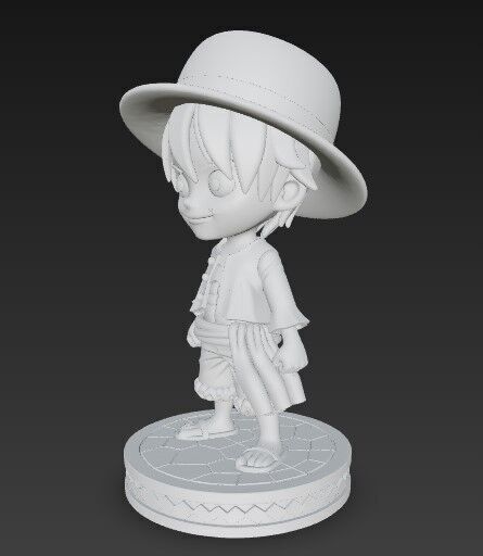 The Adorable Pirate Captain in 3D 3D print model_11