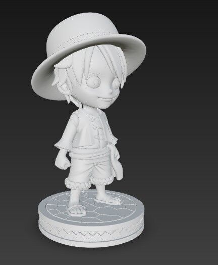 The Adorable Pirate Captain in 3D 3D print model_13