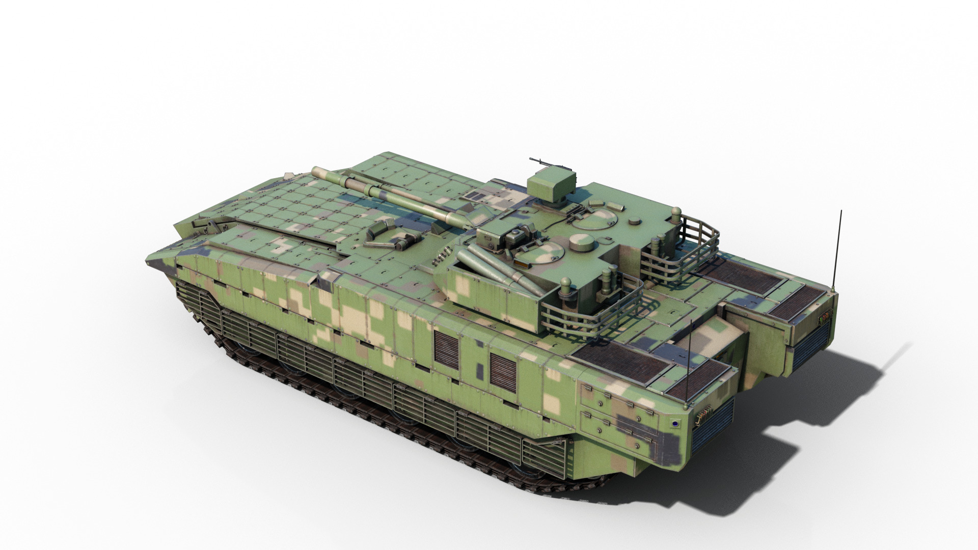 4 coatings of NORINCO GROUP VN20 Heavy Infantry fighting vehicle Low-poly 3D model_3