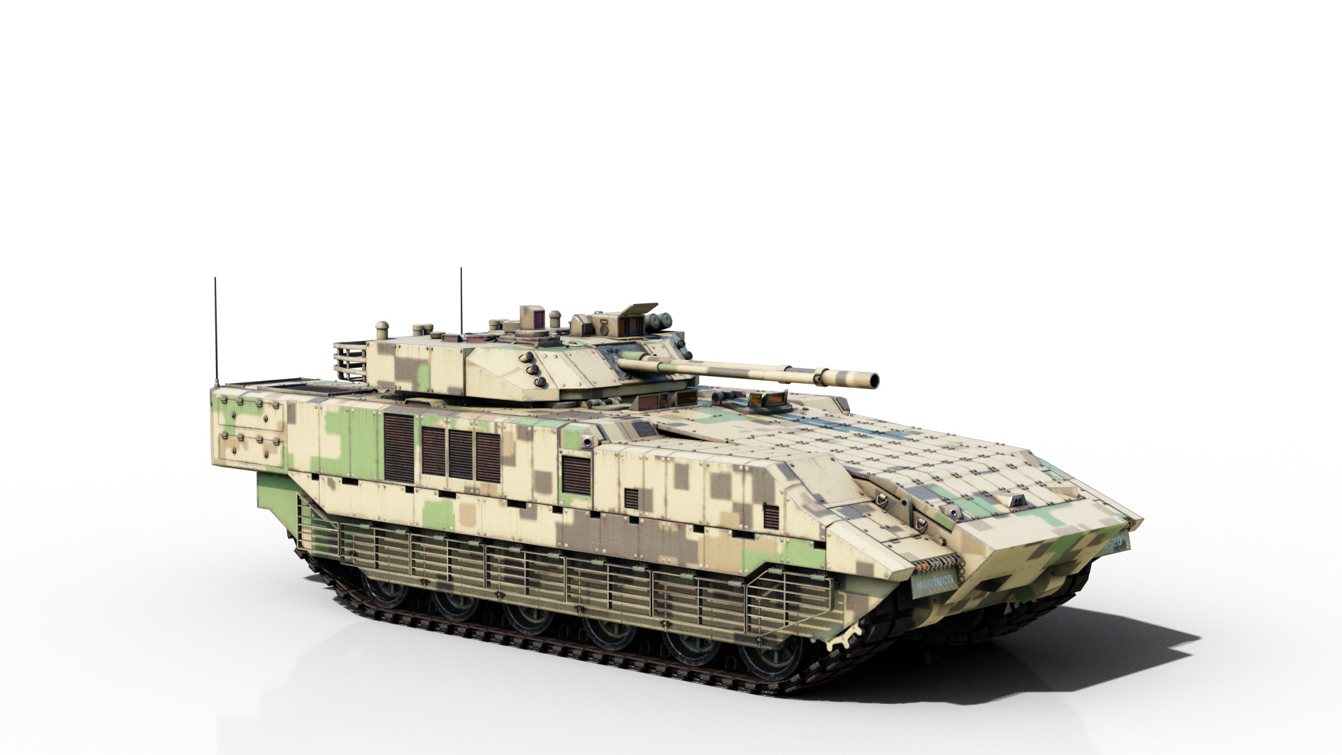 4 coatings of NORINCO GROUP VN20 Heavy Infantry fighting vehicle Low-poly 3D model_13
