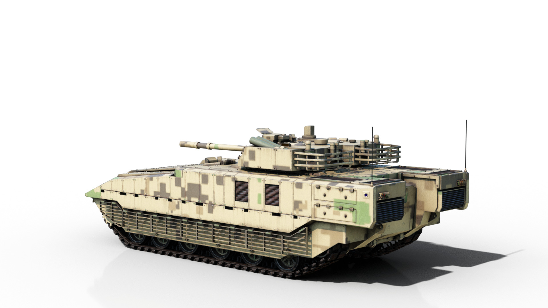 4 coatings of NORINCO GROUP VN20 Heavy Infantry fighting vehicle Low-poly 3D model_12