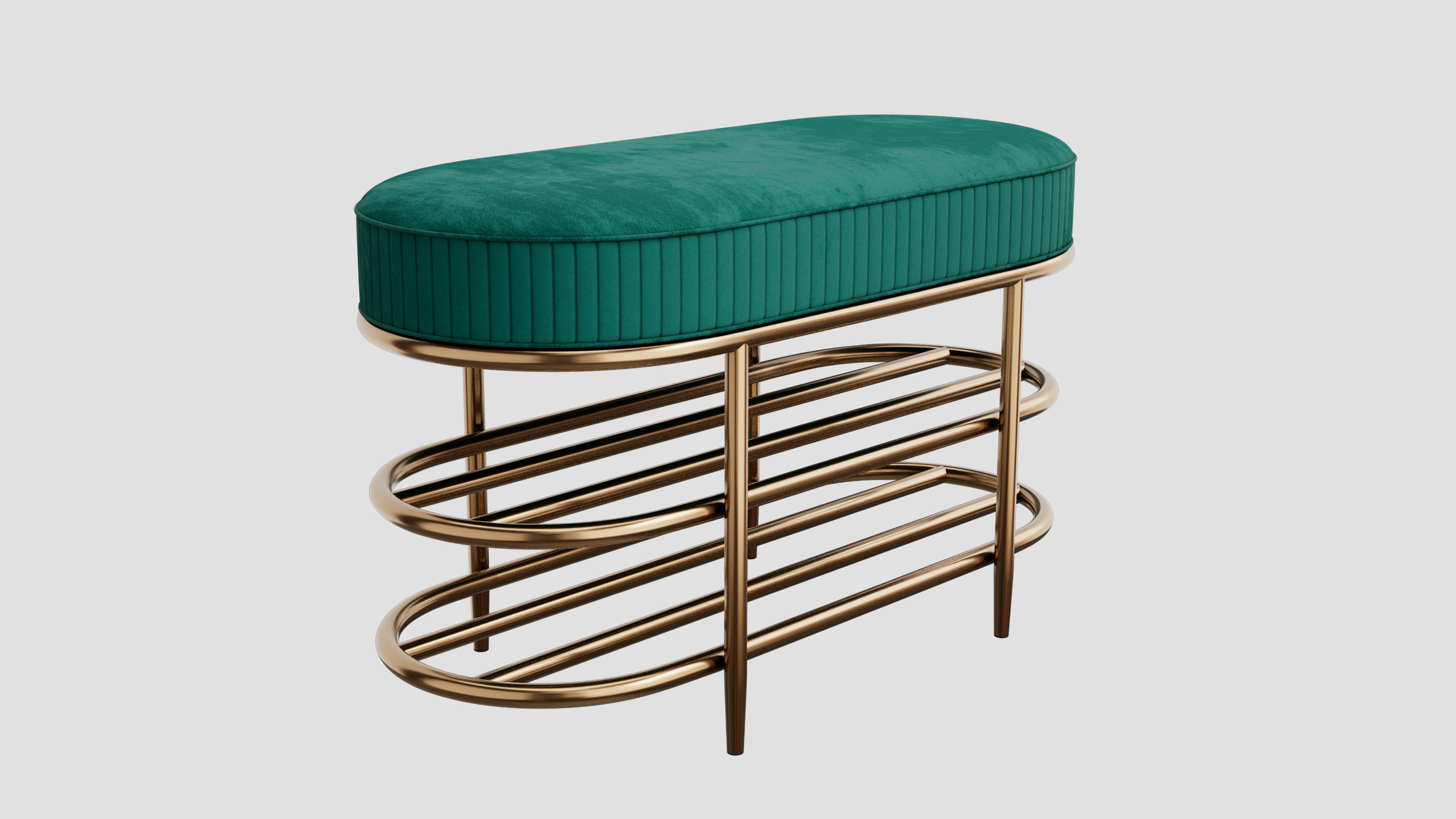 Shoe rack 3D model_1