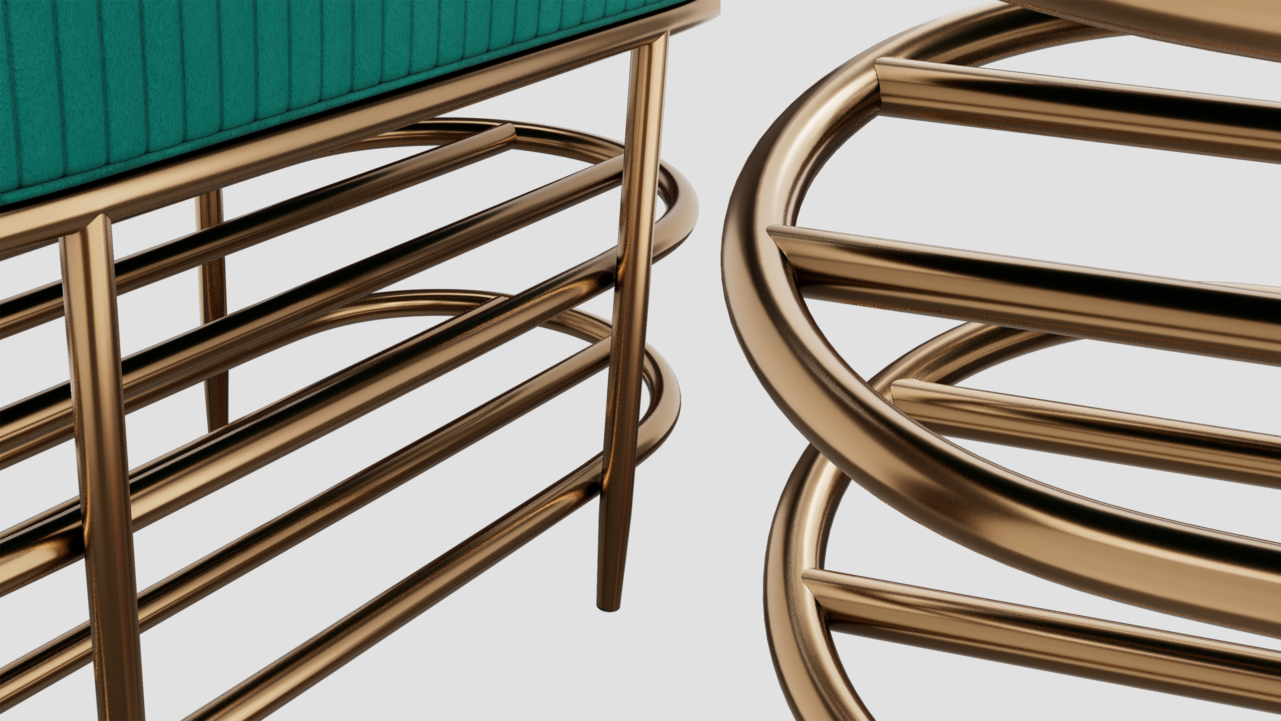 Shoe rack 3D model_5