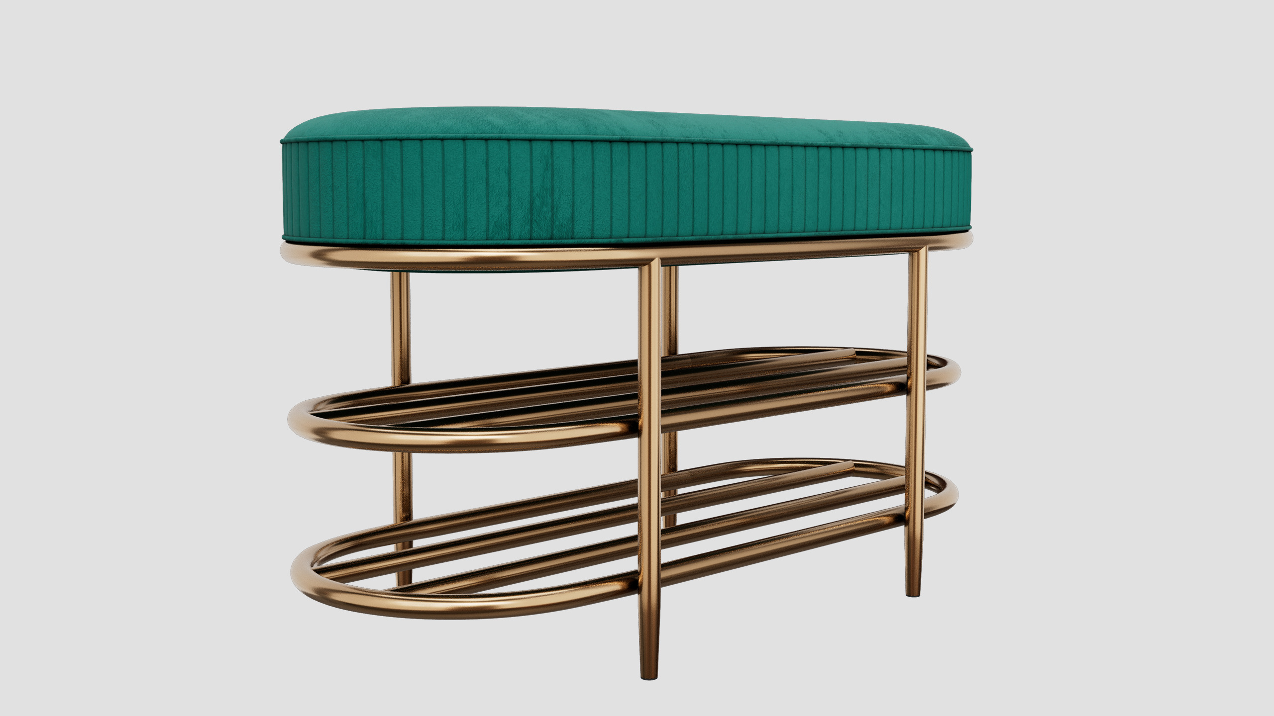 Shoe rack 3D model_3