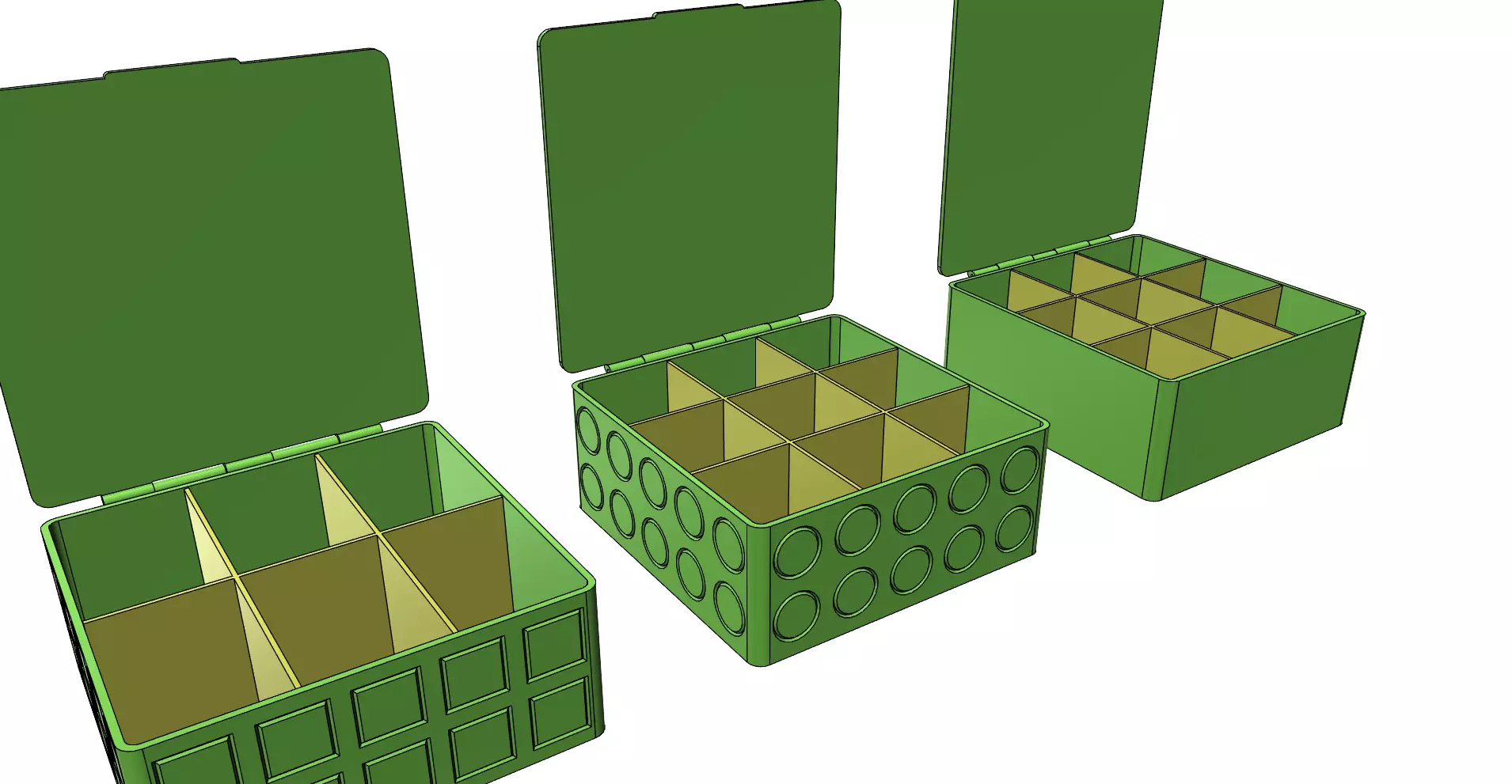 Tea box easy print without support 3D print model