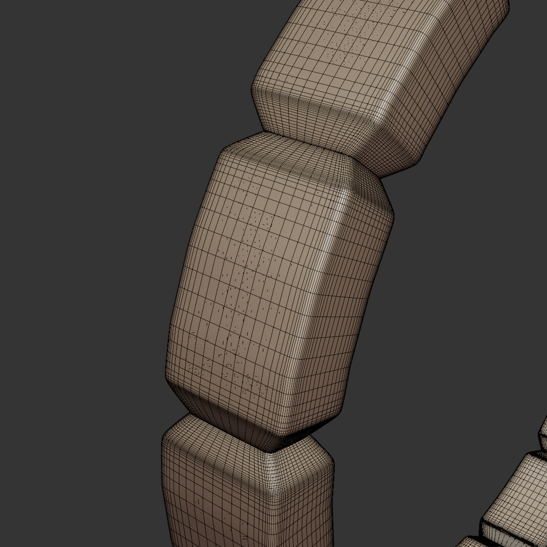 Segmented Unity Ring - High-Poly Print-Ready Jewelry Model 68 3D print model_7