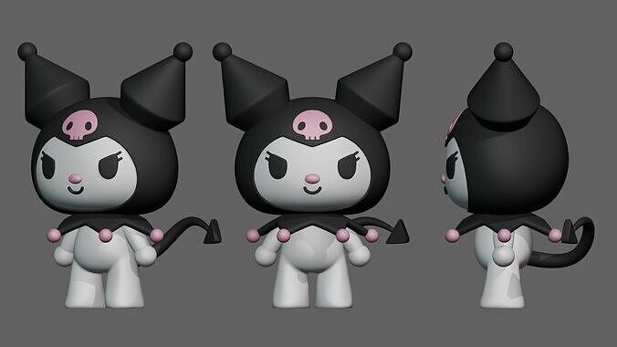 Kuromi 3D STL For Printing 3D print model