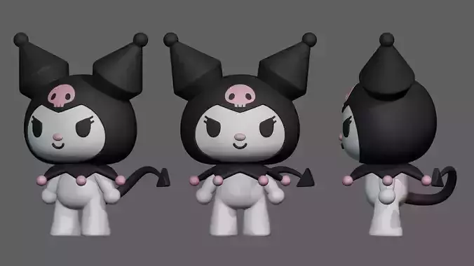 Kuromi 3D STL For Printing