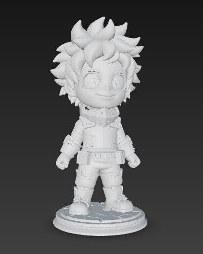 A Cute Step Toward Heroism 3D print model_5