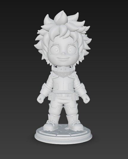 A Cute Step Toward Heroism 3D print model_4