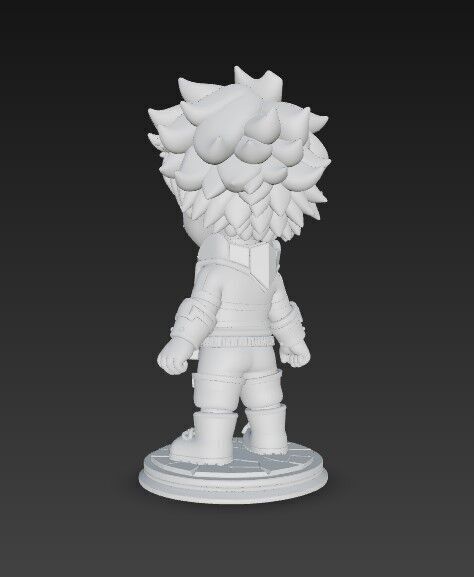 A Cute Step Toward Heroism 3D print model_12
