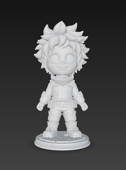 A Cute Step Toward Heroism 3D print model_3