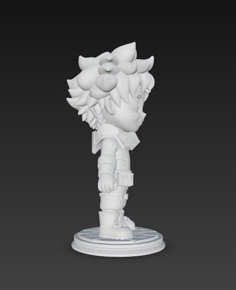 A Cute Step Toward Heroism 3D print model_1