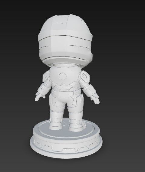  Legendary Spartan in Cute Form 3D print model_13