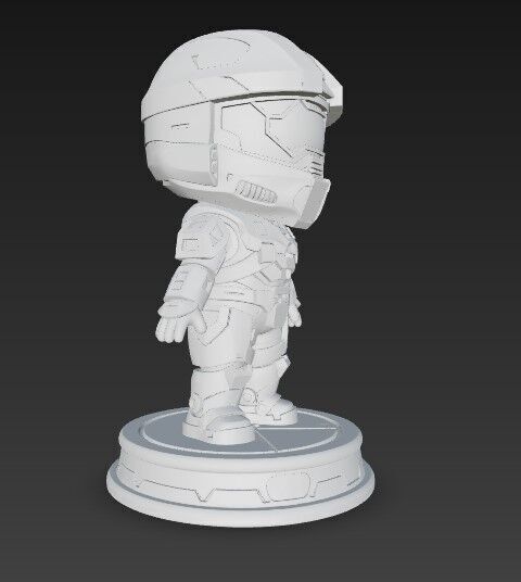  Legendary Spartan in Cute Form 3D print model_16