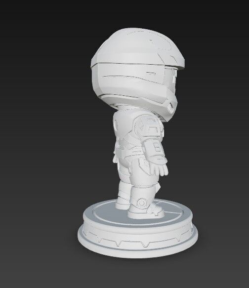  Legendary Spartan in Cute Form 3D print model_6
