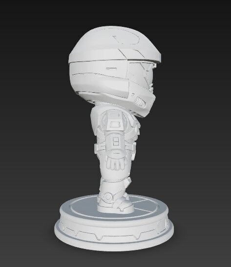  Legendary Spartan in Cute Form 3D print model_15