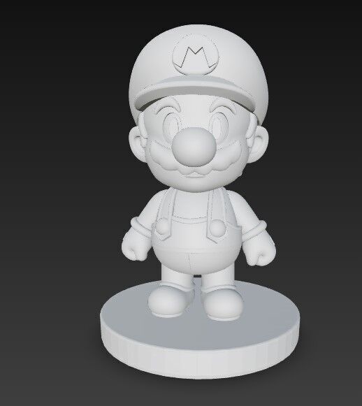 Iconic Game Hero in a Cute Form 3D print model_6