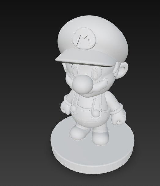 Iconic Game Hero in a Cute Form 3D print model_3