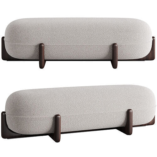 Cattelan Italia Chopin Bench 3D model